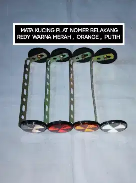 MATA KUCING PLAT NOMER BELAKANG
