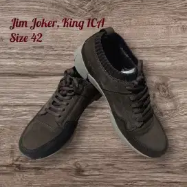 Hai..gan, numpang iklan Sepatu JIM JOKER king 1CA coffee, size 42