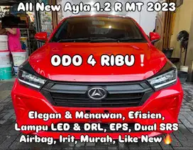 (TDP 12 JUTA!) Daihatsu All New Ayla 1.2 R Manual Merah 2023