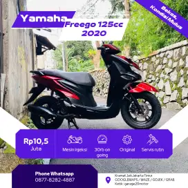 Yamaha freego 125ccstd blucore tahun 2020