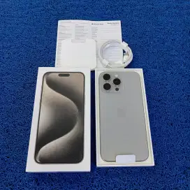 Iphone 15 Pro Max 256gb Ex Resmi Ibox Mulus perfeck like new