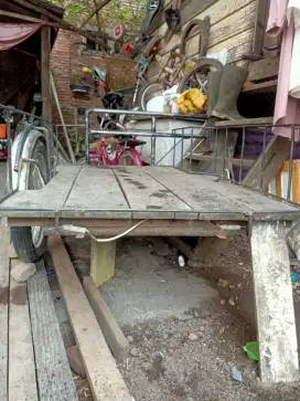 Sasis becak/bak becak 1 bulan pakek