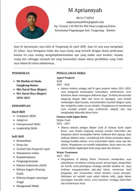 Mencari Lowongan pekerjaan