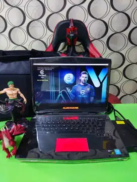 Laptop Alienware RAM Core i7 RAM 16Gb + 3 CHANEL STORAGE NVIDIA GTX