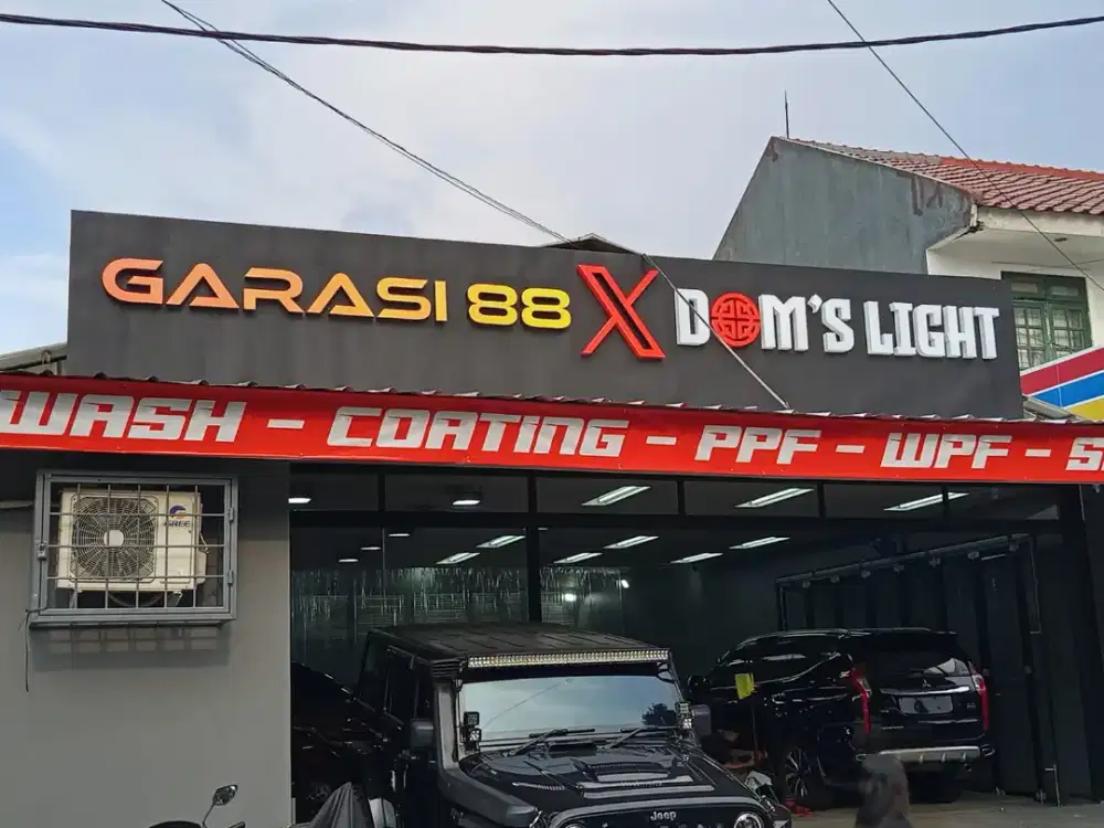 Neon box, huruf led acrylic custom