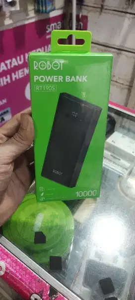 Powerbank hp merk ROBOT RT 190S hitam