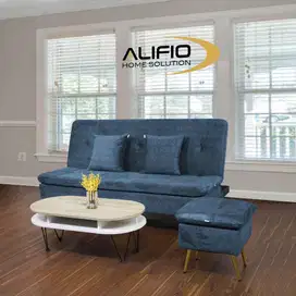 Sofabed/ALIFIO/Type Burgos/Fabrick Velvet/Cozy/Size 180