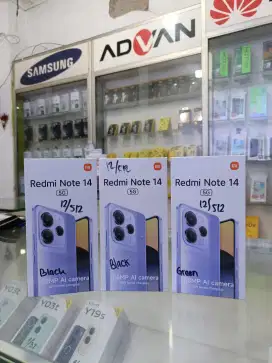 Redmi Note 14 5G (12/512) Baru Resmi Xiaomi⁶