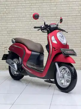 Perfect Condition!!Honda Scoopy PMK 2023 N Asli Red Mulus-Mustika