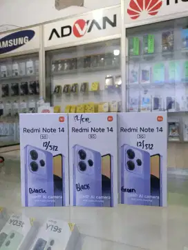 Redmi Note 14 5G (12/512) Baru Resmi Xiaomi⁷