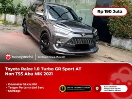 [ TANGAN PERTAMA ] Toyota Raize 1.0 Turbo GR Sport AT Abu 2021 2022