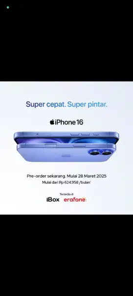 IPHONE 16 RESMI MASUK INDONESIA!!