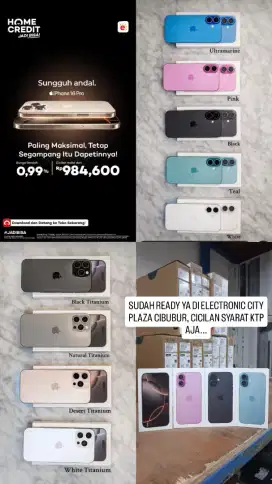 PROMO CICILAN BUNGA RENDAH