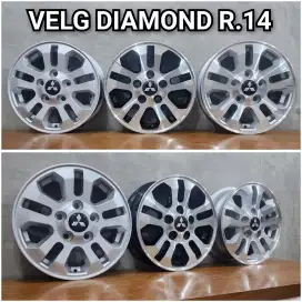 1OO% BARU!? VELG DIAMOND R.14 KUDA L300 NEW CARRY GRANMAX