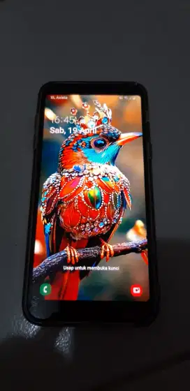 Dijual hp samsung A6+mulus