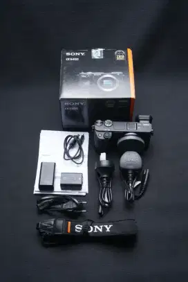SONY A6400 BODY ONLY LIKE NEW FULLSET