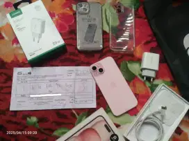 I-Phone 15 128 Ibox / Pink Garansi