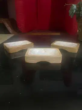 Tempat sabun jati + kerang