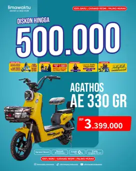 Sepwda listrik Agathos AE 330 GR