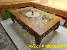 Meja Jati Ketapang 120x80x40