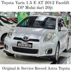 [KM 60rb] Toyota Yaris E AT 2012 Facelift Antik # 1.5 Matic Bakpao