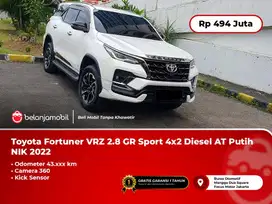 [KICK SENSOR] Toyota Fortuner VRZ 2.8 GR Sport 4x2 AT Putih 2022/2023