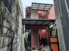 Pemasangan kanopi baja ringan
