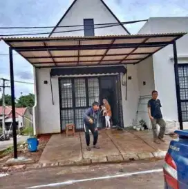 Pemasangan kanopi baja ringan top 1