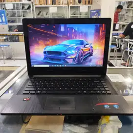 Lenovo G41 AMD A8 RAM 4GB HDD 500GB 14in windows 10 1jutaan siap pakai