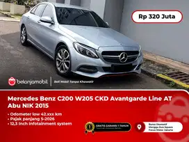 [LOW KM] Mercedes Benz C200 C 200 CKD Avantgarde Line AT Abu 2015/2016