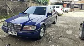 Mercedes Benz W202 C180 Blue on Blue