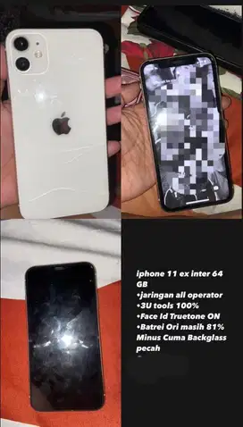 jual ip 11 64gb second