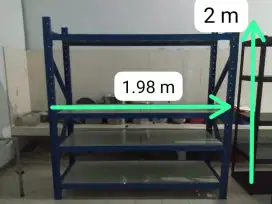 Dijual 4 unit rak besi kokoh