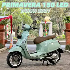 iaggio Vespa Primavera ABS IGET LED 2021 warna GREEN RELAX
