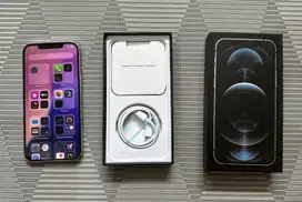 IPHONE 12 PROMAX 256GB, SILVER - ALL OPERATOR - INTER (LENGKAP)