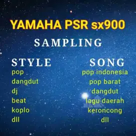 Style keyboard YAMAHA PSR Sx 600