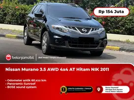 [LOW KM] Nissan Murano 3.5 AWD 4x4 AT Hitam 2011/2012