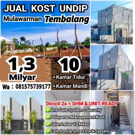 Jual Kos Murah Mulawarman Undip Tembalang 10KT harga 1,3Milyar
