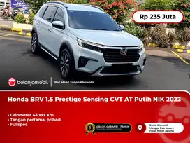 [FULLSPEC] Honda BRV 1.5 Prestige Sensing CVT AT Putih 2022/2023