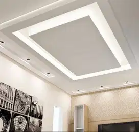 Tukang Pasang Plafon Partisi Jasa Wall Moulding Sekat PVC GRC Gypsum