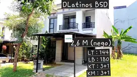 Dijual Rumah 2 Lantai di De Latinos BSD – Siap Huni, Lokasi Strategis