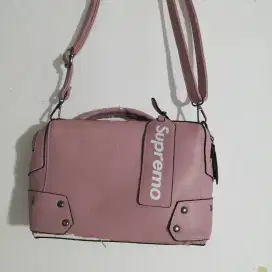 Tas selempang wanita pink