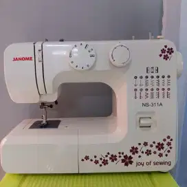 Preloved Mesin Jahit Janome NS-311A (Lengkap sesuai bawaan pabrik)