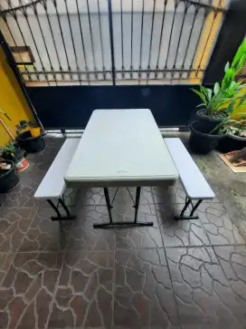 Dijual Meja Kursi Lipat Merk Krisbow