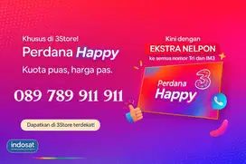 Esim Nomor Cantik Tri Three