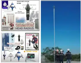 Ahli jasa pasang penangkal petir & grounding mesin Jagakarsa Cilandak