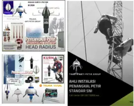 Ahli jasa pasang anti penangkal petir Kebayoran Baru Kemang