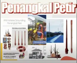 Ahli jasa pasang penangkal petir grounding mesin pasar Kemis Rajeg