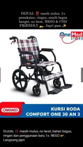 Kursi Roda Comfort One