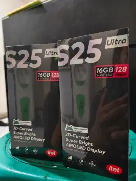 Itel S25 Ultra Ram 8GB+8GB/128GB,Baru,Segel Box,GaransiResmi,Original,